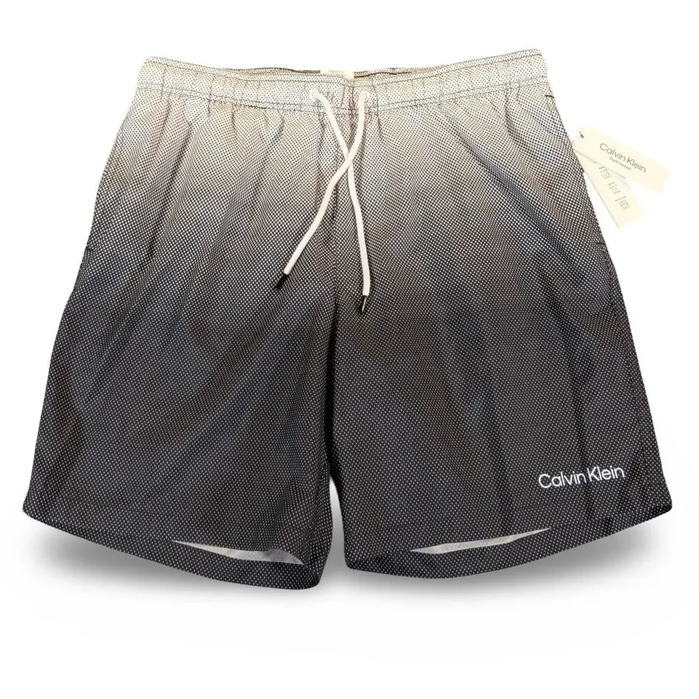 Calvin Klein Swim Trunks NWT UPF 40+ Size L
